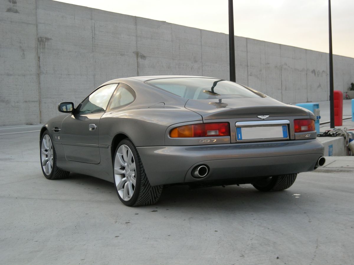 The Aston Martin DB7 GT, flagship of the DB7 series