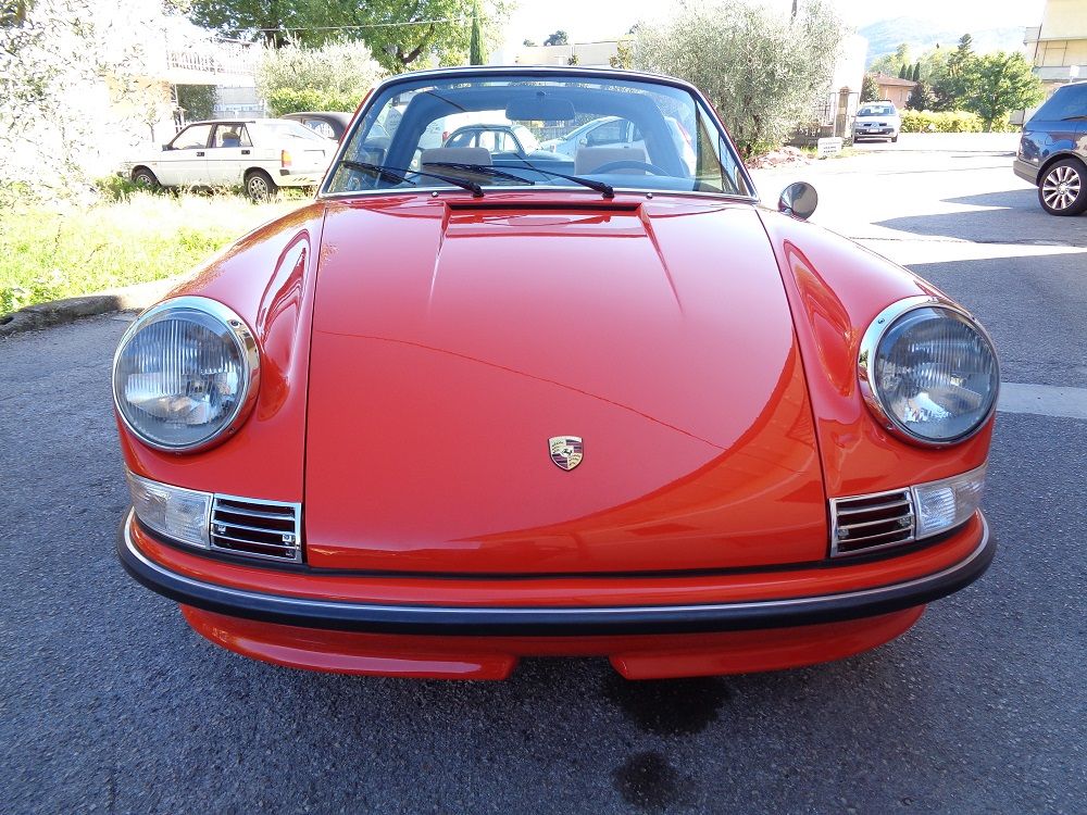 OldCar24 presente ad Auto e Moto d'Epoca 2021, tra le vetture esposte una PORSCHE 911 2.4 S TARGA  1972 restaurata da Andrea Cappellini