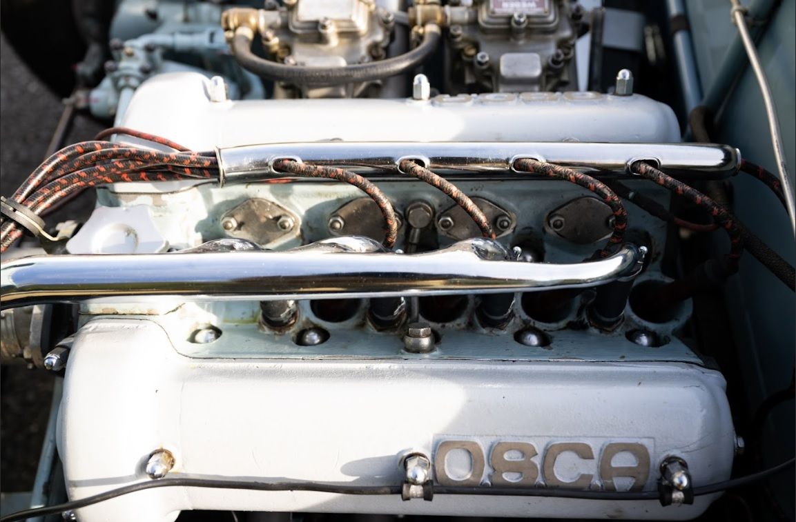 Osca 750S #768: competed in the 12 Hours of Sebring in 1960