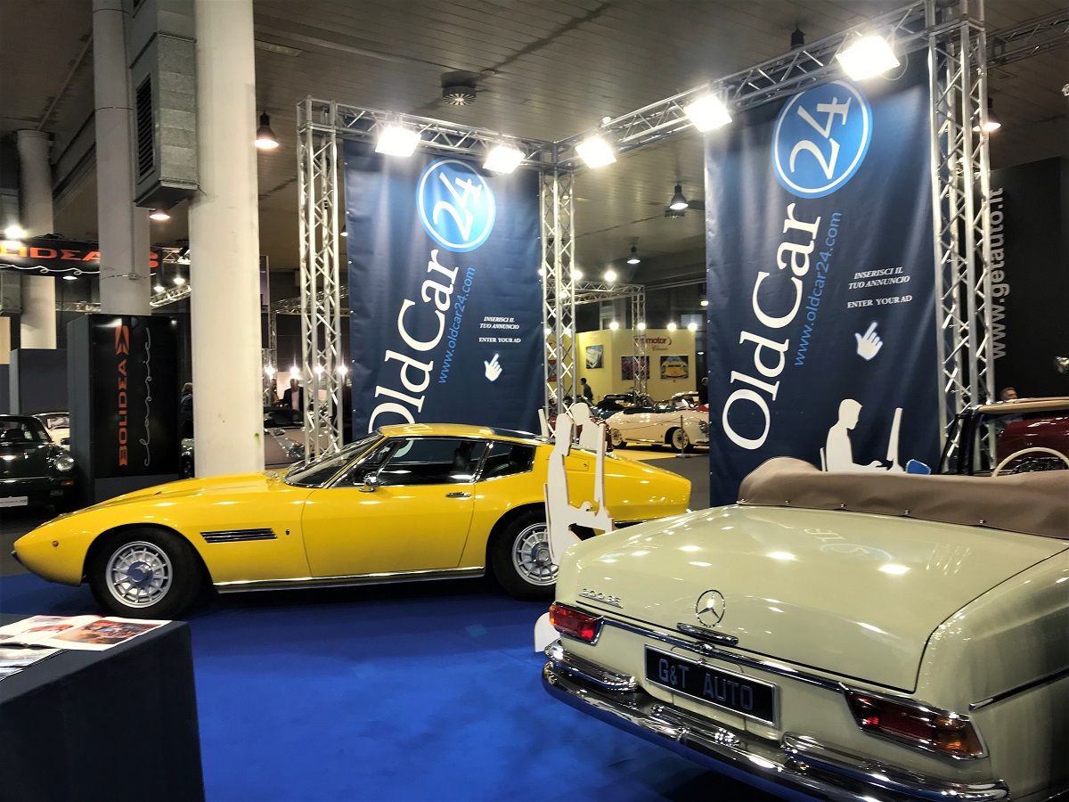 OldCar24 in diretta dal padiglione 11 - Fiera Auto Moto d'Epoca Padova 2019