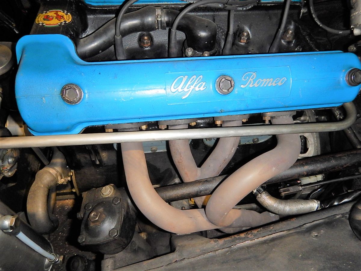 Alfa Romeo 1900 CSS Touring Superleggera set up for competition 