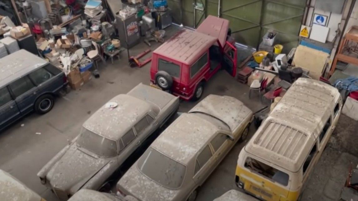 EXCEPTIONAL DISCOVERY OF HISTORIC CARS IN ENGLAND