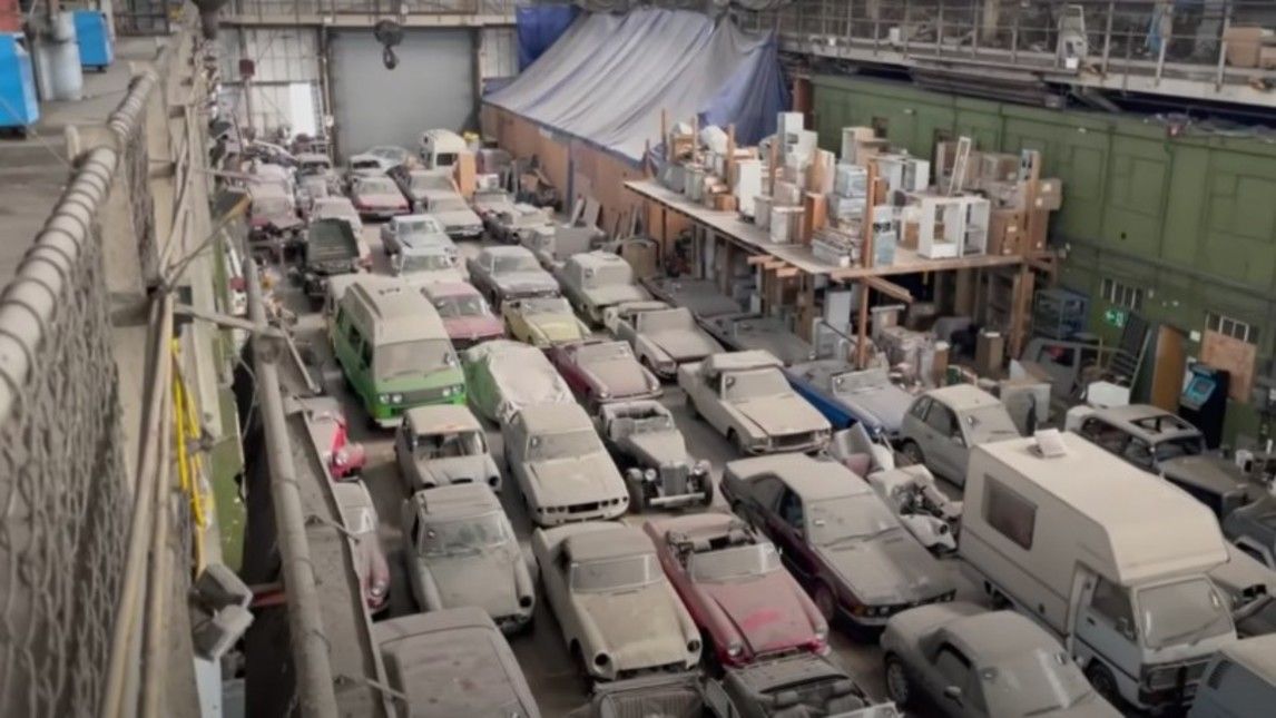 EXCEPTIONAL DISCOVERY OF HISTORIC CARS IN ENGLAND