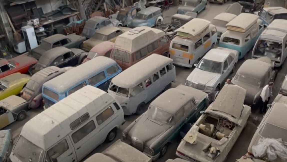 EXCEPTIONAL DISCOVERY OF HISTORIC CARS IN ENGLAND