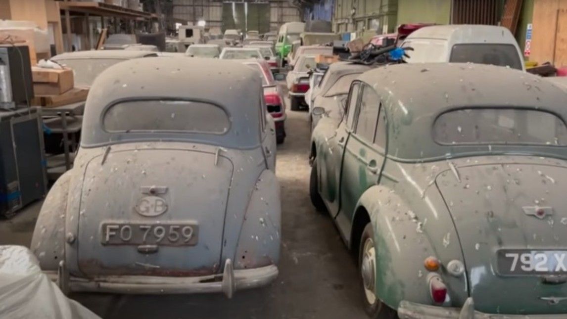EXCEPTIONAL DISCOVERY OF HISTORIC CARS IN ENGLAND