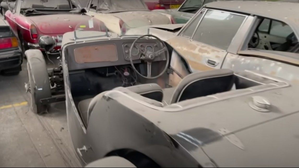 EXCEPTIONAL DISCOVERY OF HISTORIC CARS IN ENGLAND
