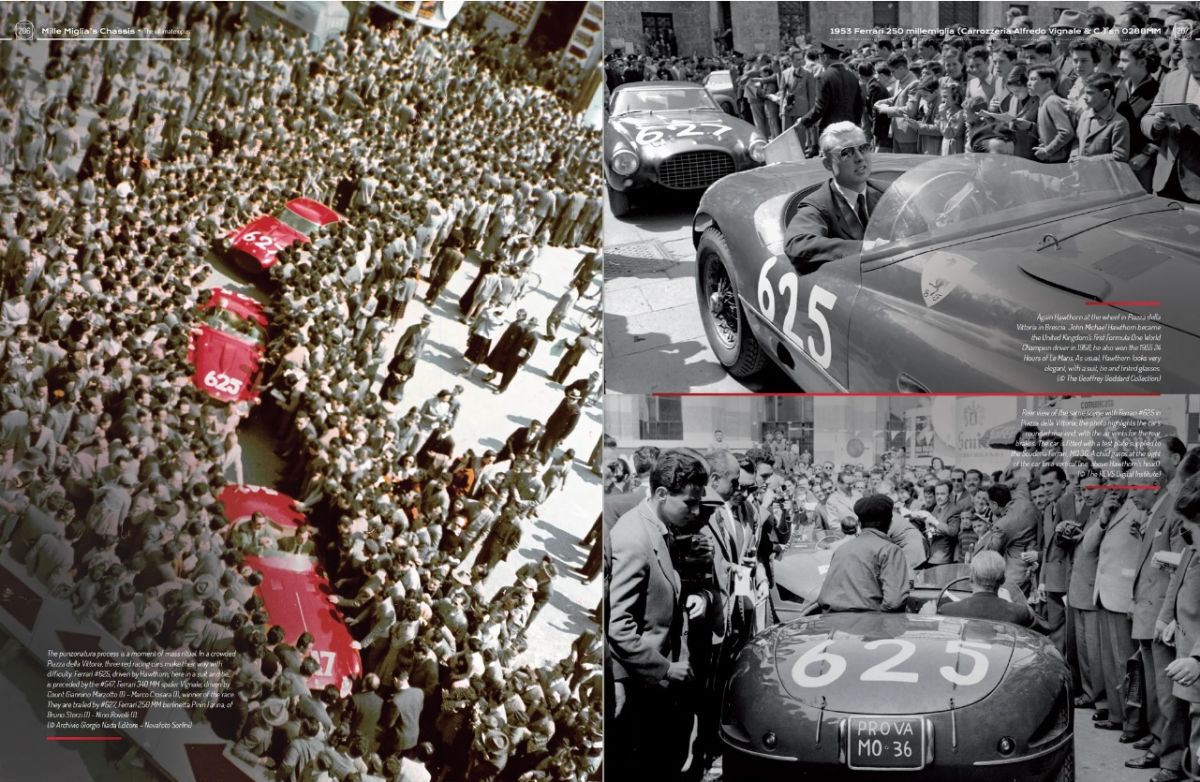An unmissable testimony on the cars of the Mille Miglia: rare and wonderful images in the Mille Miglia'sChassis book, Volume III