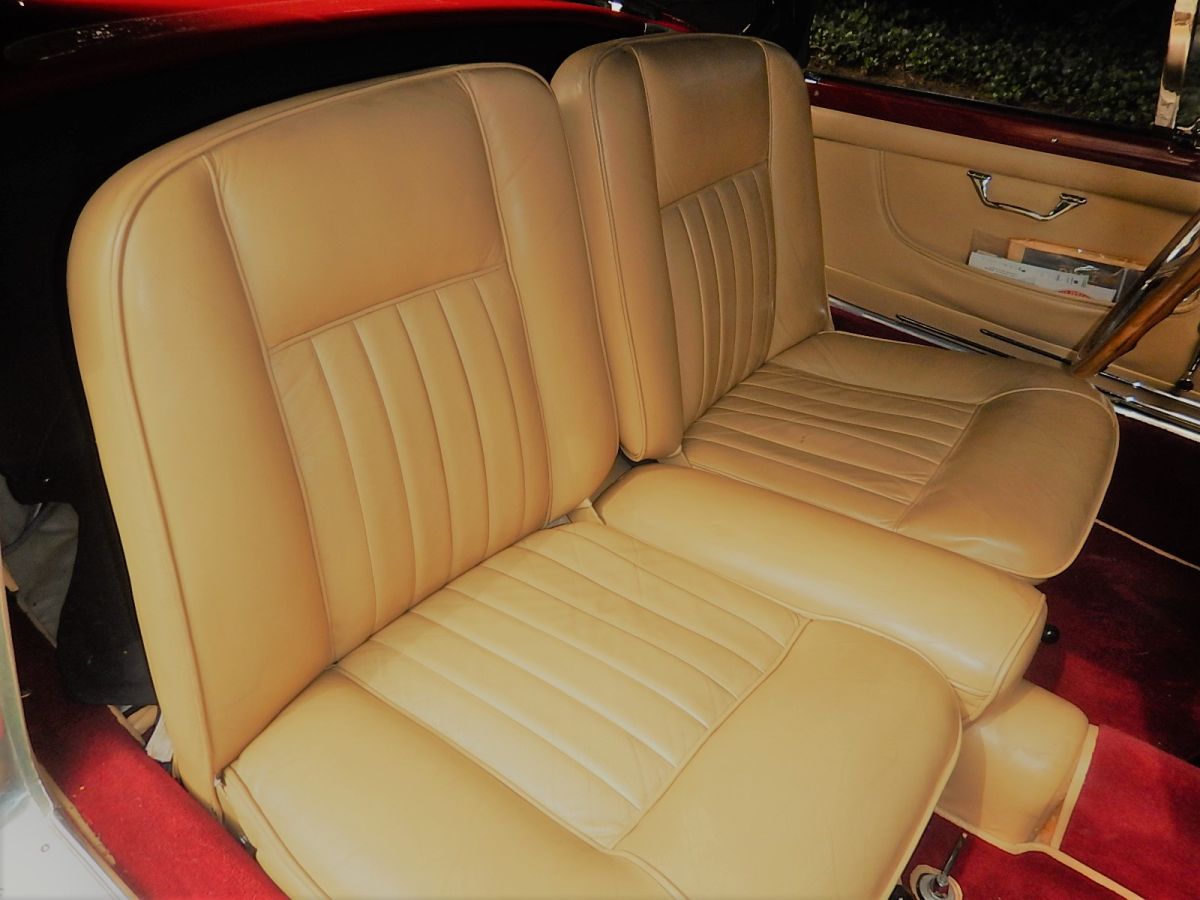 Preview of the rare Lancia Aurelia B24 convertible which will be exhibited in the OldCar24 stand at the Auto e Moto D'Epoca Bologna 2024 fair