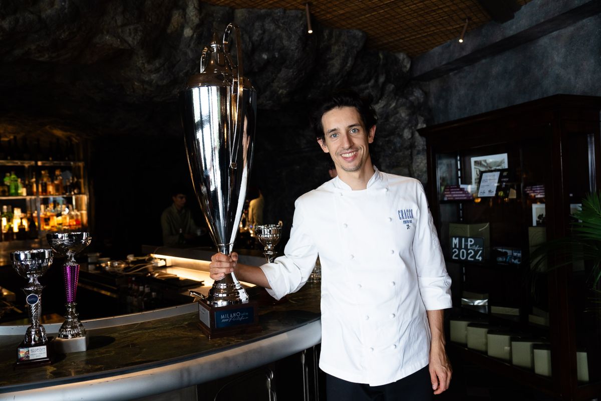 Chef Carlo Cracco dedicates a menu to the Milano Portofino 2025 event