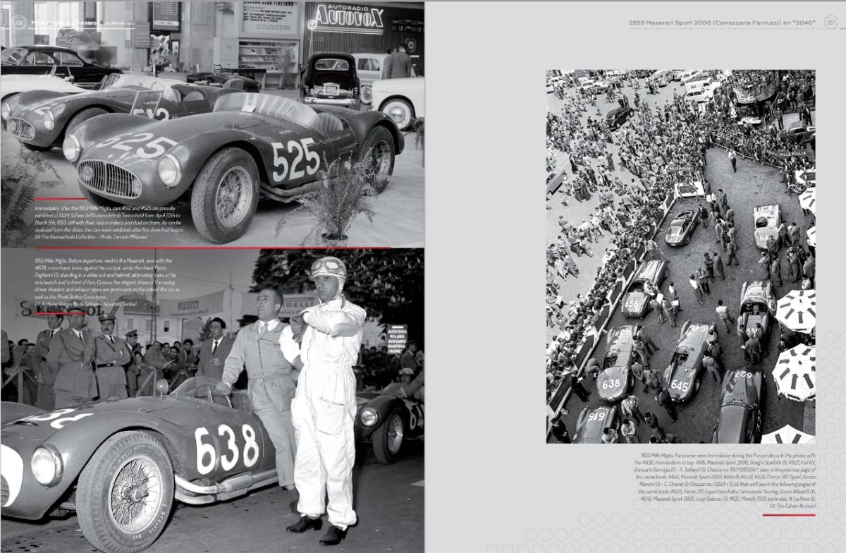 An unmissable testimony on the cars of the Mille Miglia: rare and wonderful images in the Mille Miglia'sChassis book, Volume III