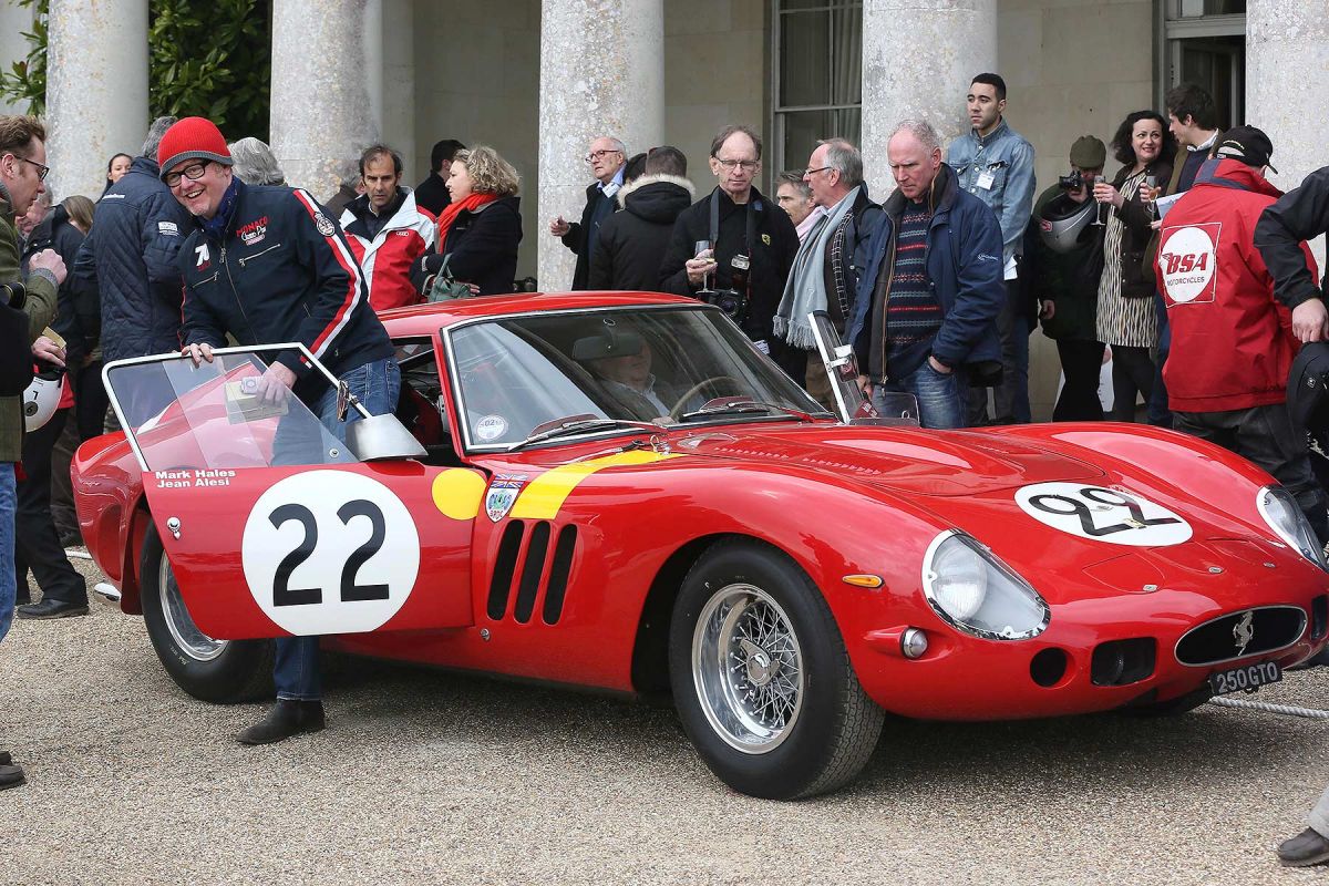 Chris Evans: well-known BBC TV presenter and big Ferrari collector