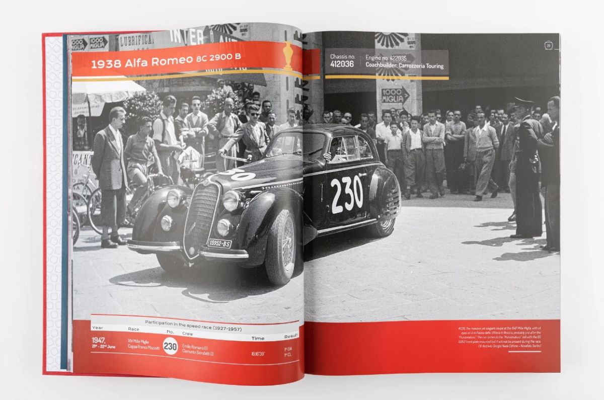 An unmissable testimony on the cars of the Mille Miglia: rare and wonderful images in the Mille Miglia'sChassis book, Volume III