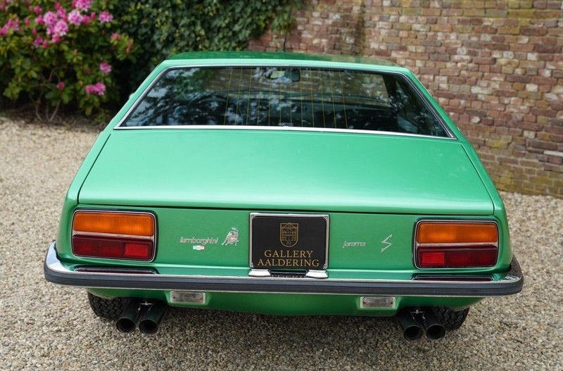 Lamborghini Jarama offered for sale by the Dutch dealership Gallery Aaldering