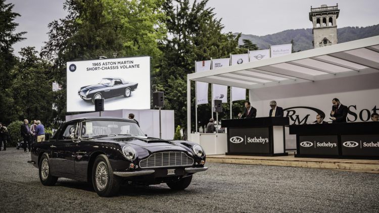 CONCORSO DI ELEGANZA VILLA D'ESTE 2019 AUCTION RM SOTHEBY'S -VILLA ERBA - CERNOBBIO