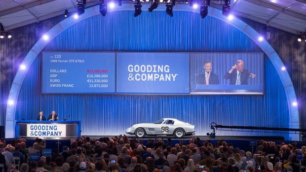 Le 10 auto più costose battute all'asta nel 2017 