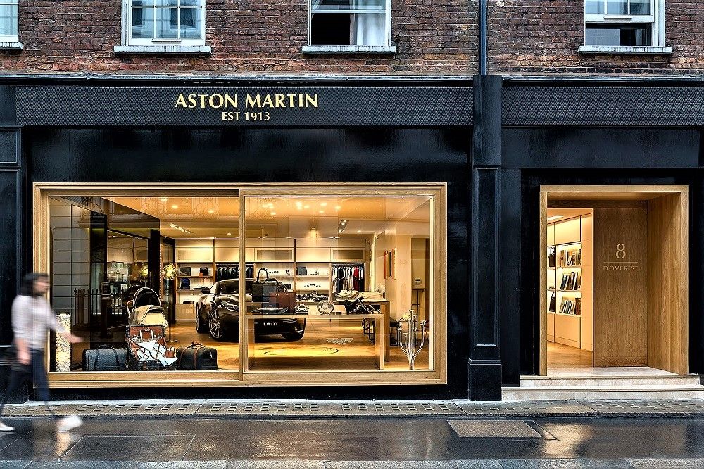 London: new Aston Martin showroom 
