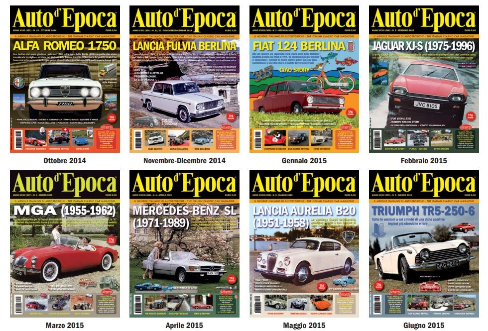 All back issues of Auto d'Epoca 2001-2023: an unmissable offer to complete your collection