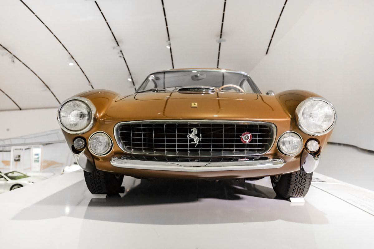 Ferrari's classic cars at Auto e Moto d'Epoca 2022