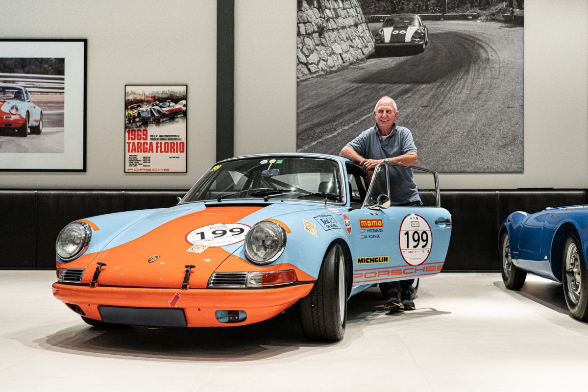 Toine Hezemans at the Targa Florio Classica 2022