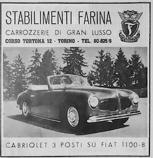 Fiat 1100 cabriolet or Ferrari 166 Inter? It’s difficult to choose even for real connoisseurs