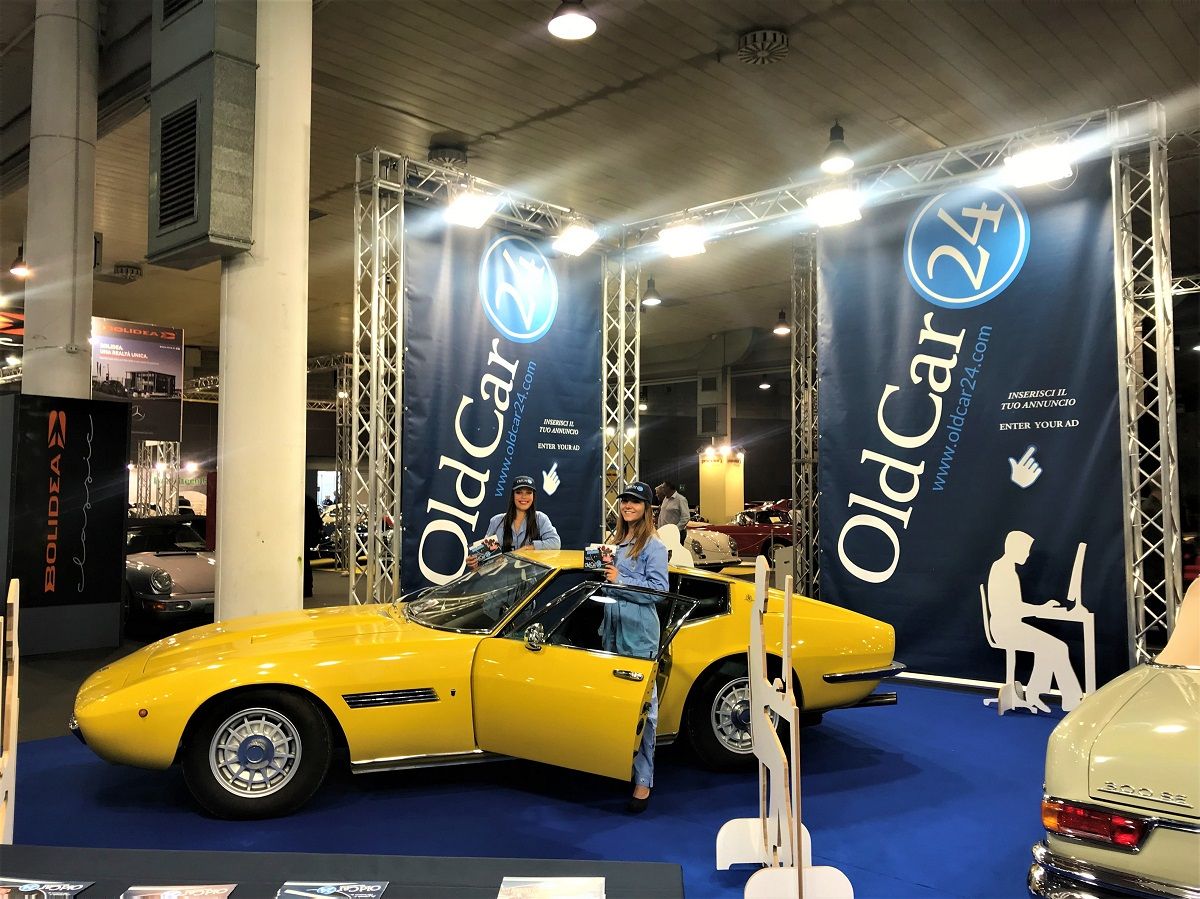 OldCar24 in diretta dal padiglione 11 - Fiera Auto Moto d'Epoca Padova 2019
