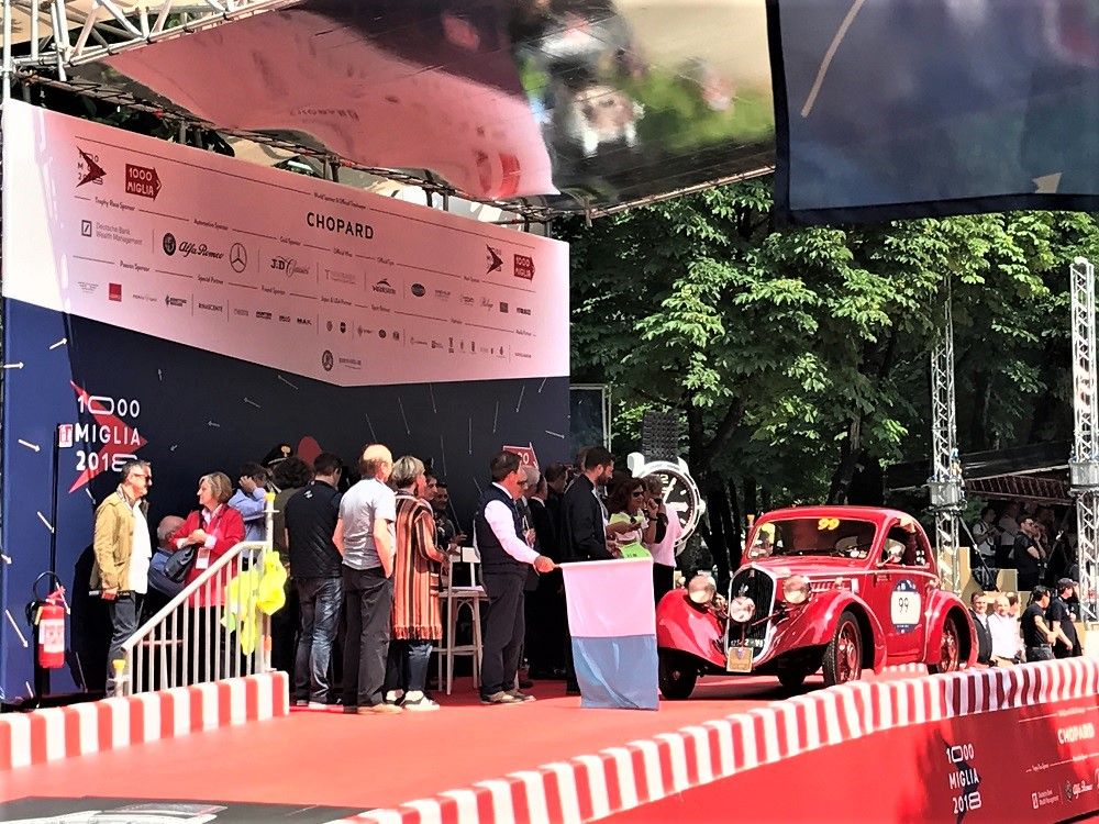 Brescia: Mille Miglia 2018 has already begun