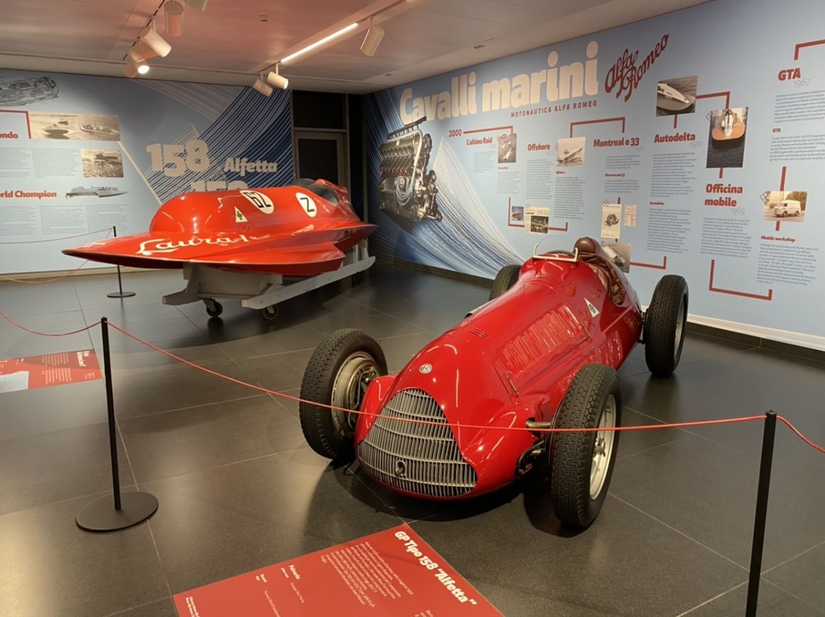 ALFA ROMEO HISTORICAL MUSEUM IN ARESE