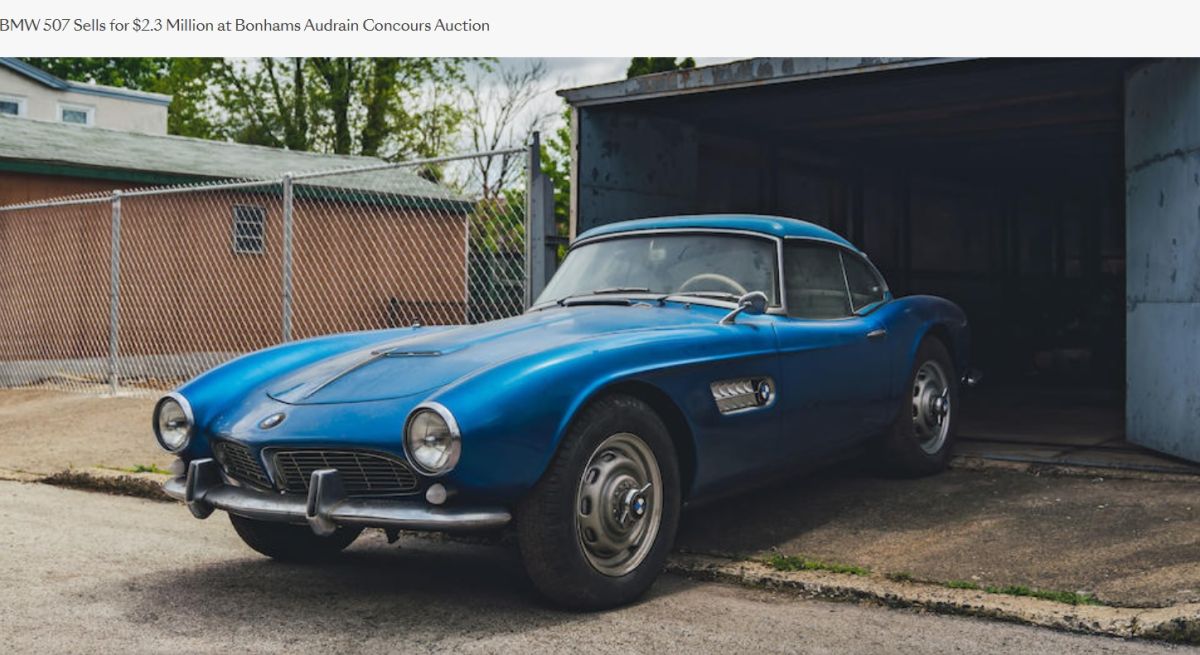 From Techno Classica Essen, signs of growth for historic cars, especially for the BMW brand.