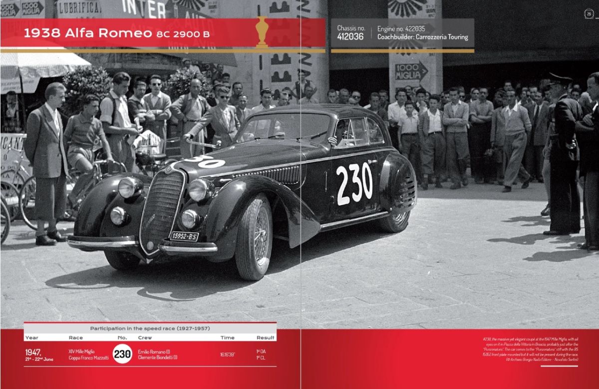 An unmissable testimony on the cars of the Mille Miglia: rare and wonderful images in the Mille Miglia'sChassis book, Volume III