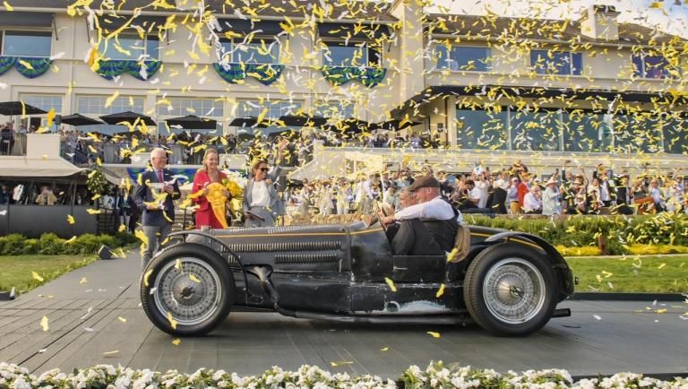 Bugatti Type 59 Sports 1934 wins "Best of Show" at Pebble Beach