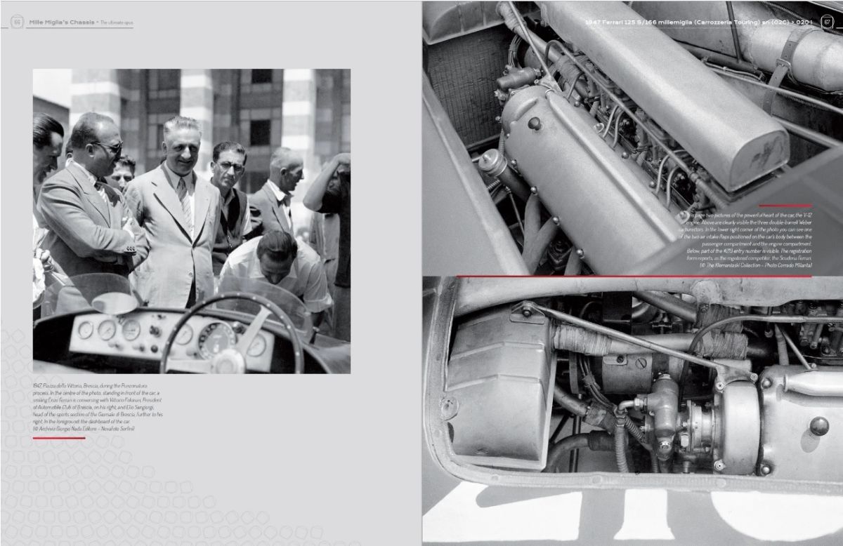 An unmissable testimony on the cars of the Mille Miglia: rare and wonderful images in the Mille Miglia'sChassis book, Volume III