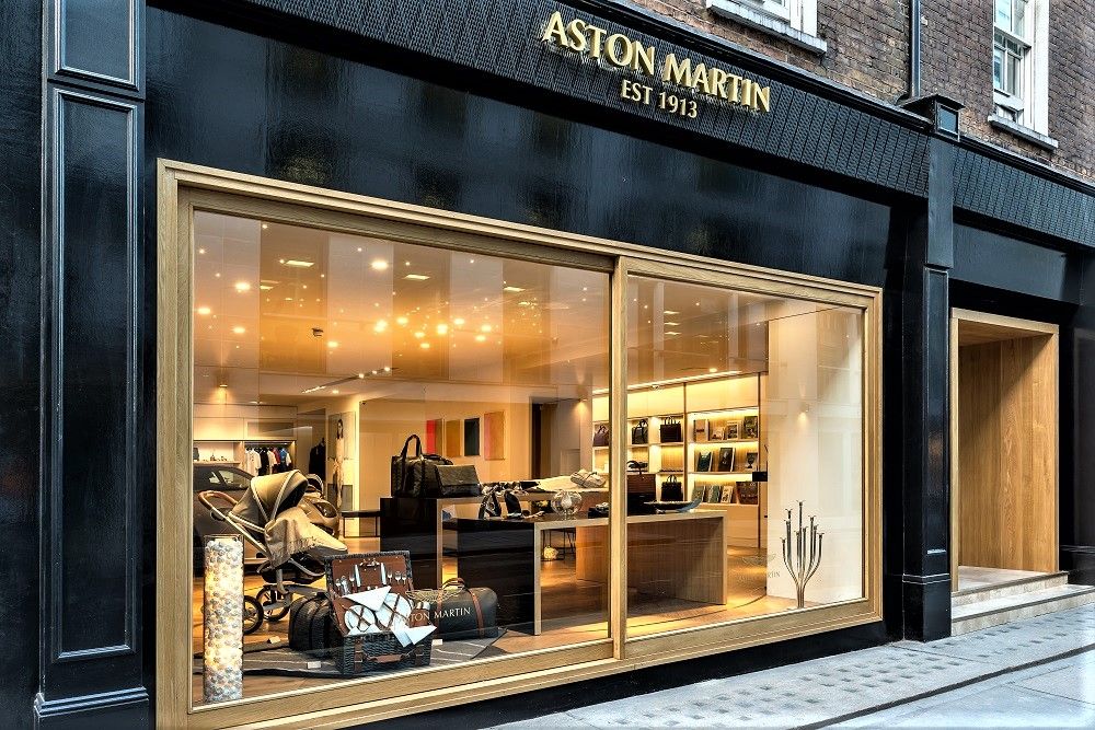 London: new Aston Martin showroom 
