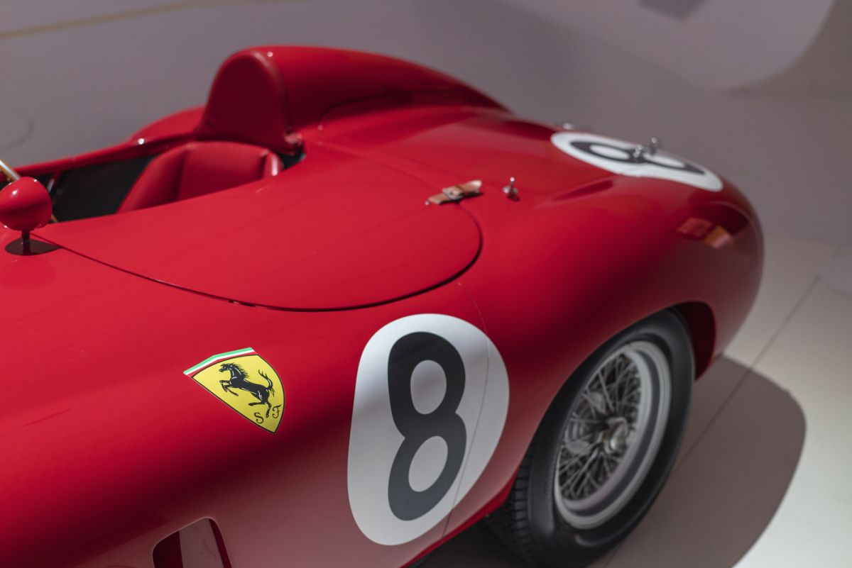 Ferrari's classic cars at Auto e Moto d'Epoca 2022
