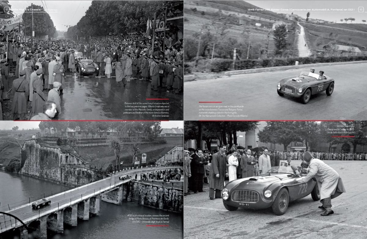 An unmissable testimony on the cars of the Mille Miglia: rare and wonderful images in the Mille Miglia'sChassis book, Volume III