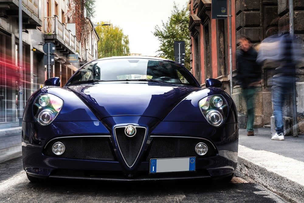 Alfa Romeo 8C Competizione: il colore nato da una scommessa con Sergio Marchionne nel Top Lot dell’Asta di Wannenes a Milano AutoClassica