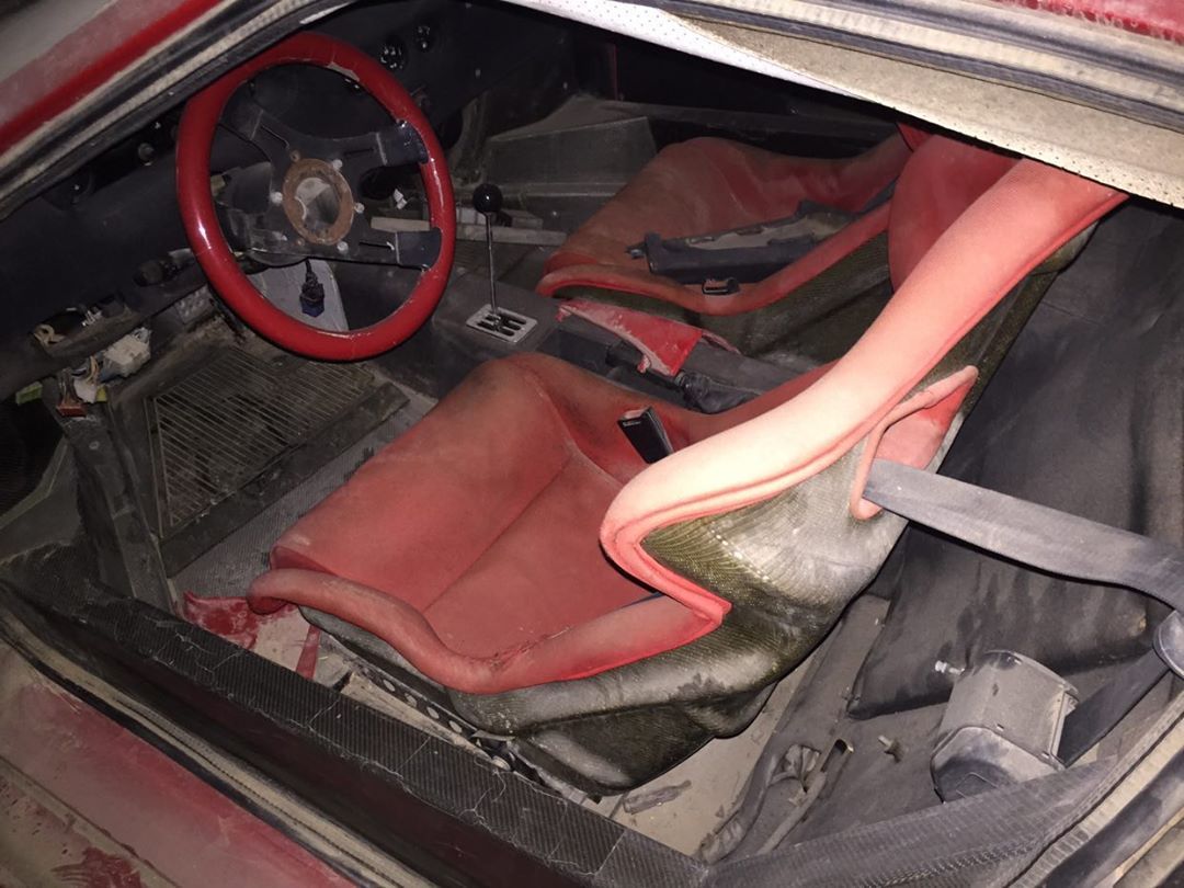THE DISCOVERY OF FERRARI F 40 OF SADDAM HUSSEIN’S SON