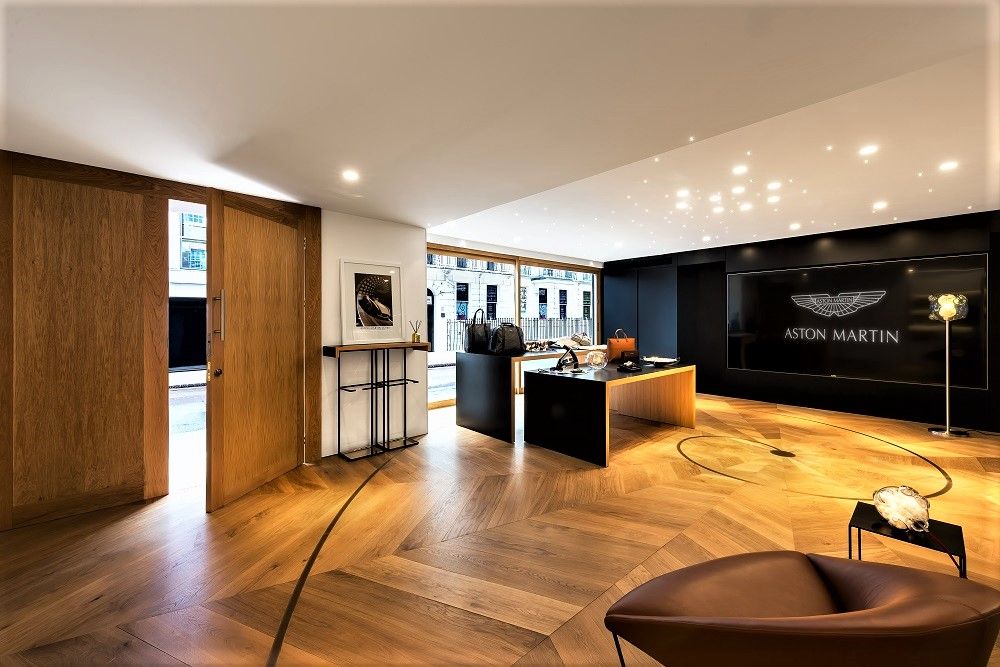 London: new Aston Martin showroom 