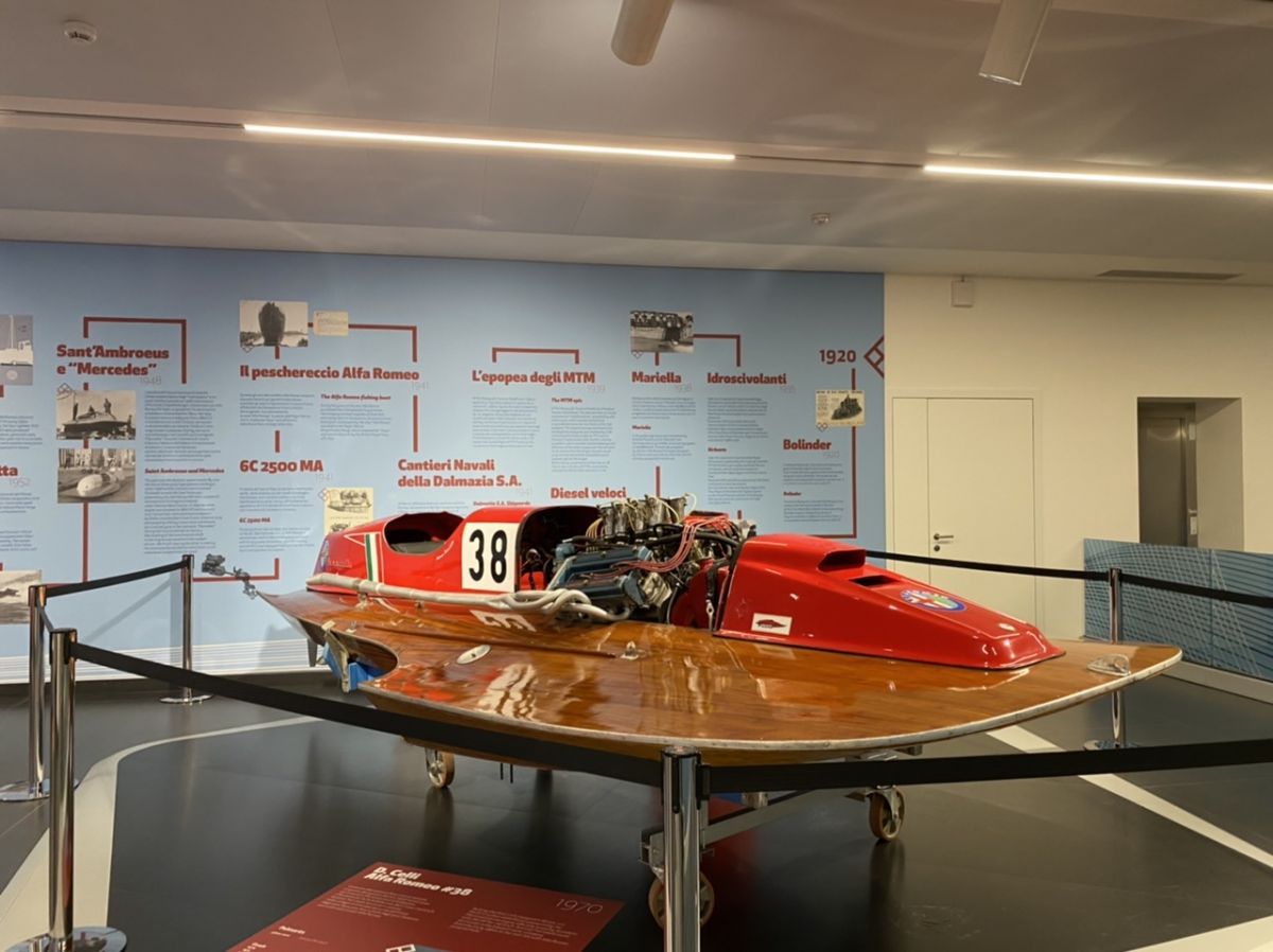 ALFA ROMEO HISTORICAL MUSEUM IN ARESE