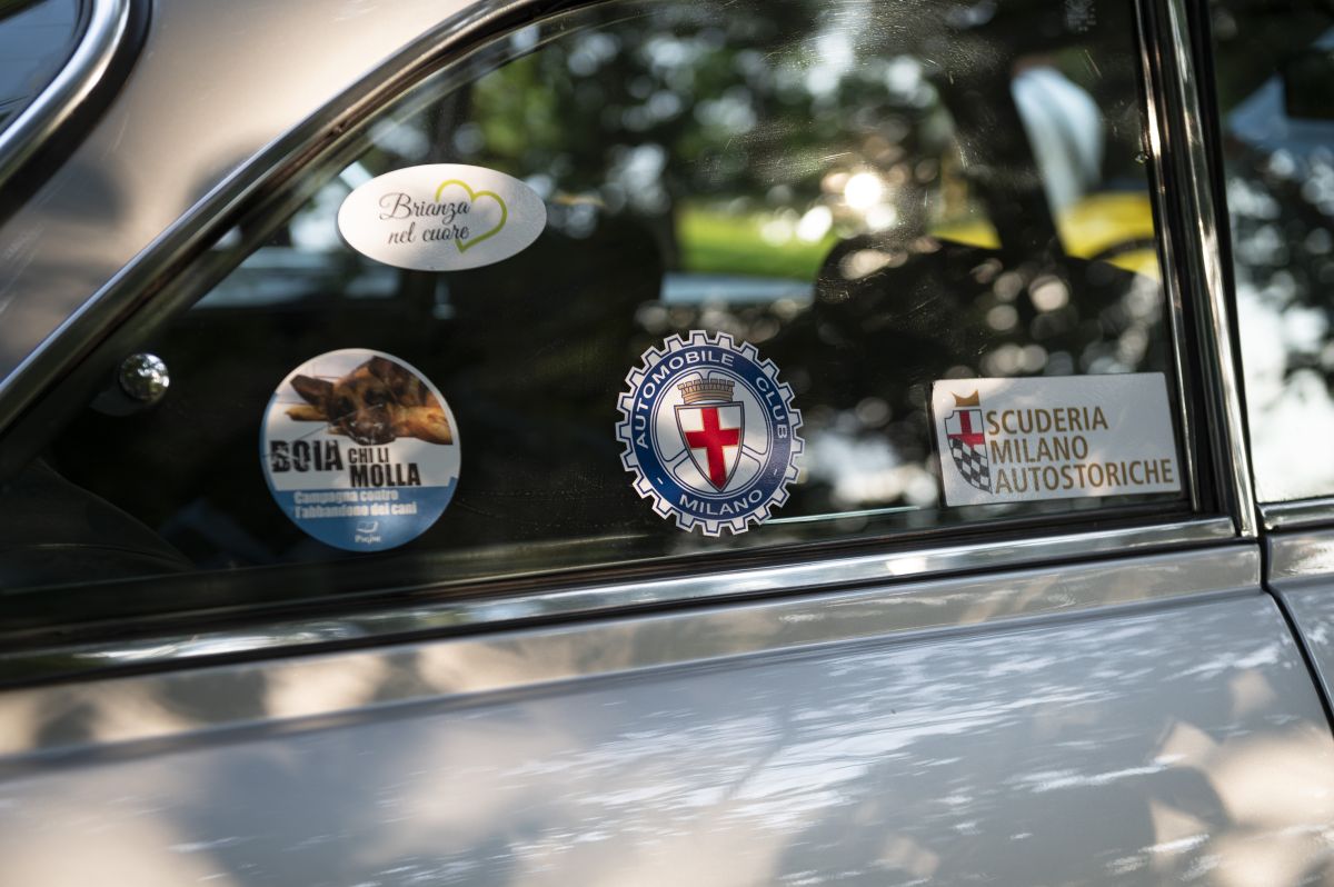 President Geronimo La Russa organised a big party for the 120th anniversary of ACI Milano during the passage of the 1000 Miglia