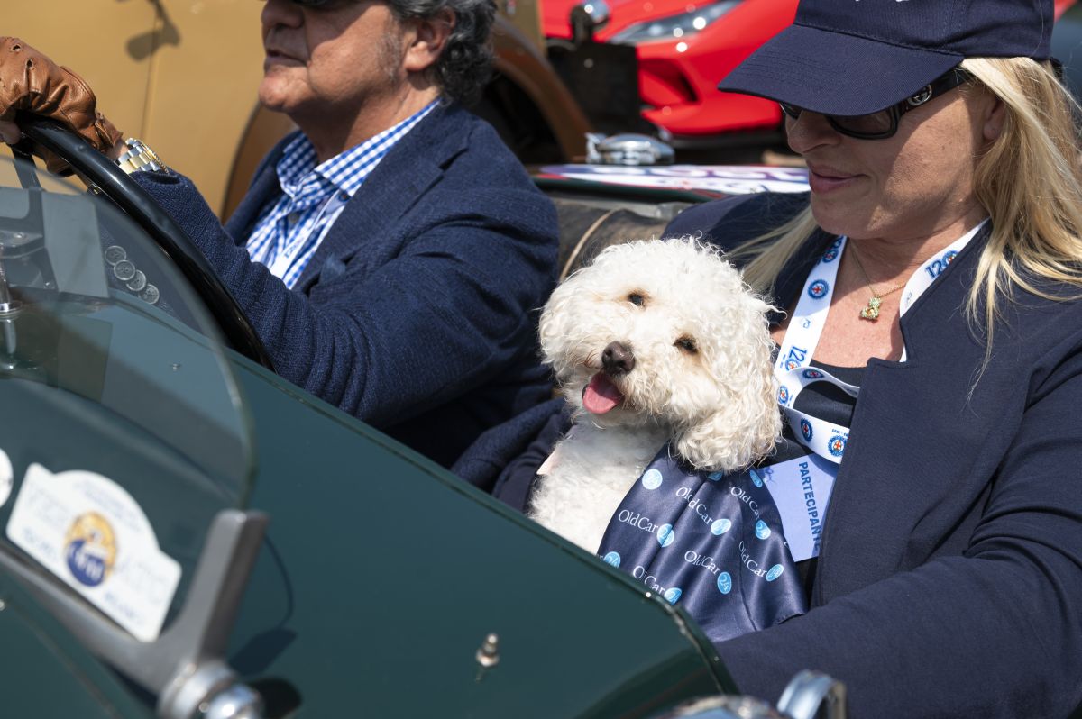 President Geronimo La Russa organised a big party for the 120th anniversary of ACI Milano during the passage of the 1000 Miglia