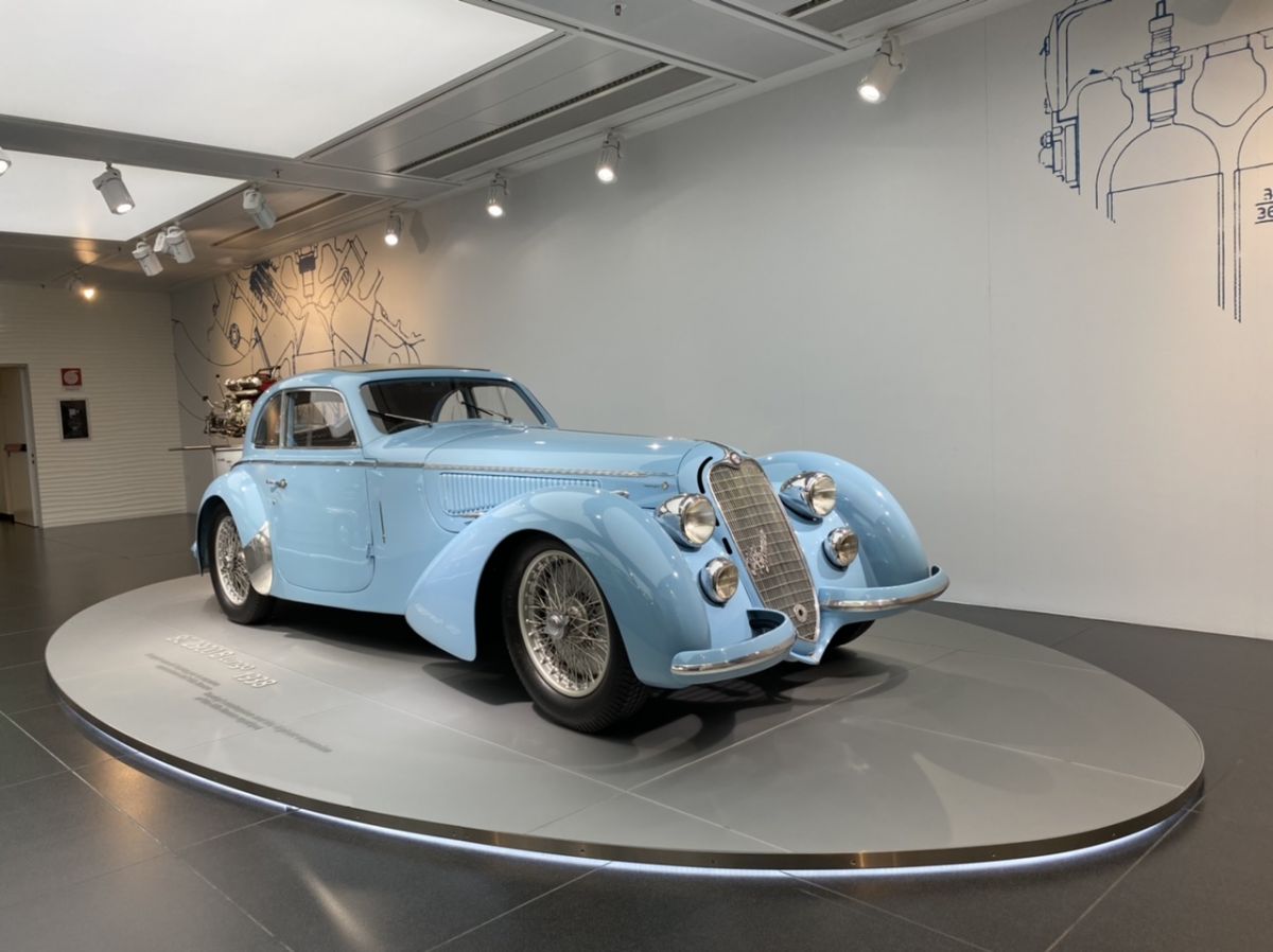 ALFA ROMEO HISTORICAL MUSEUM IN ARESE