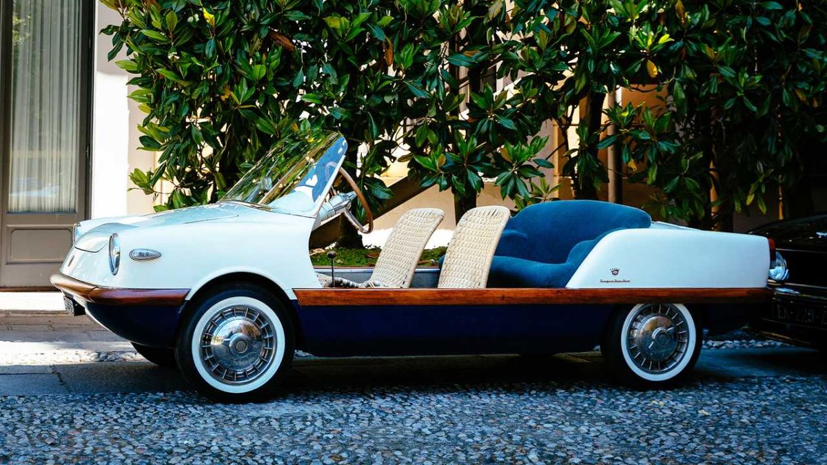 The return of the “spiaggina”, the Vips’ summer car: from the Fiat 600 Jolly Ghia to the 500 Boano by Gianni Agnelli