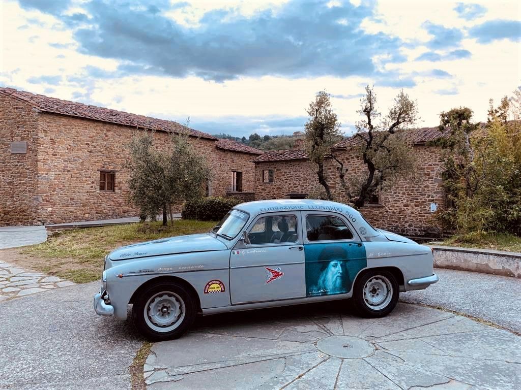 LA 1000 MIGLIA A VINCI..CON L'ALFA ROMEO 1900 SUPER 