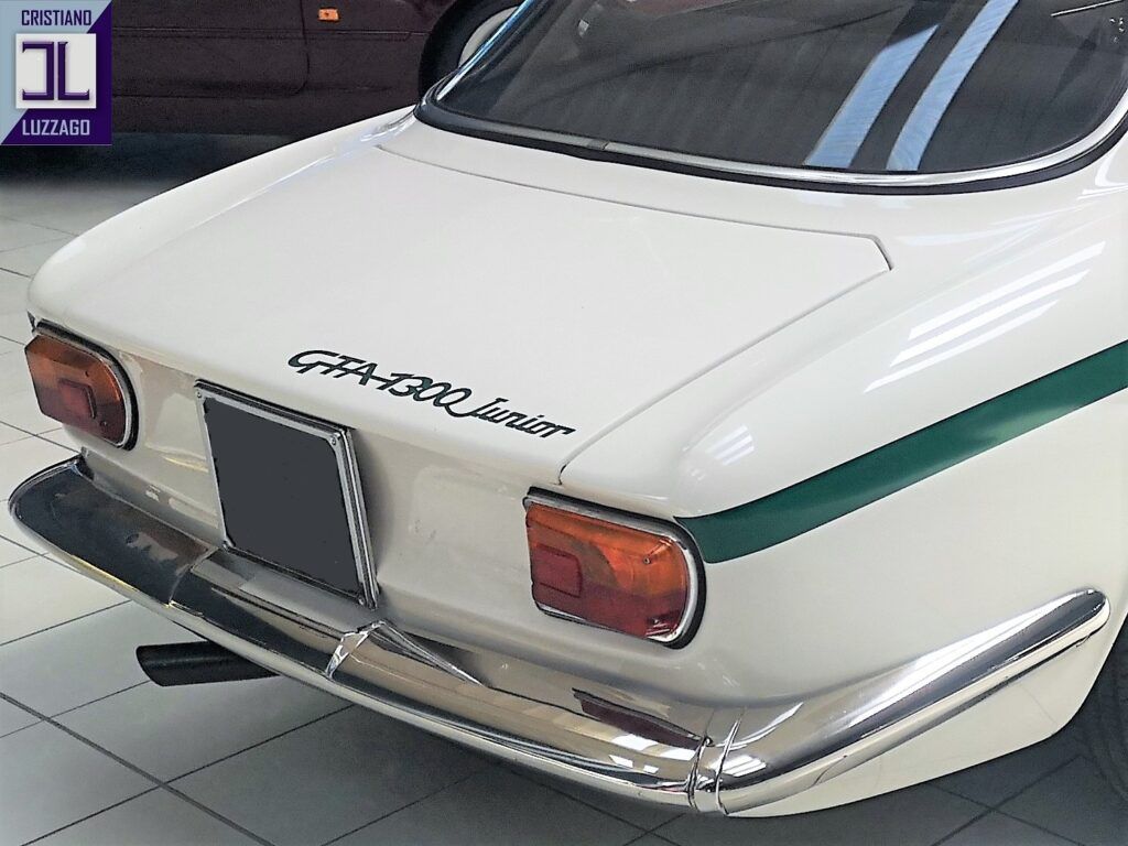 Alfa Romeo GTA 1300 Junior Stradale presented by Cristiano Luzzago will be on display at our stand at Milano Autoclassica