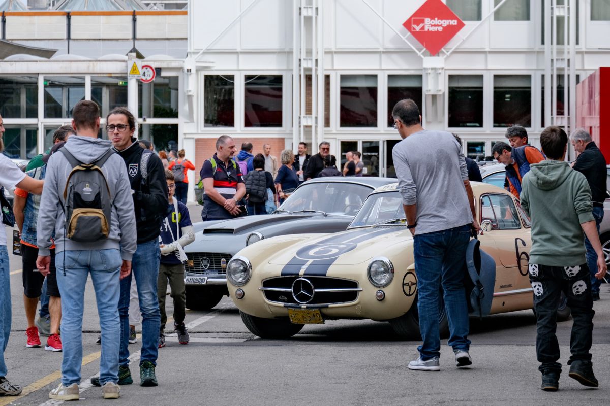 Everything is ready for Auto e Moto d'Epoca Bologna, the fair will take place, the sun will shine!