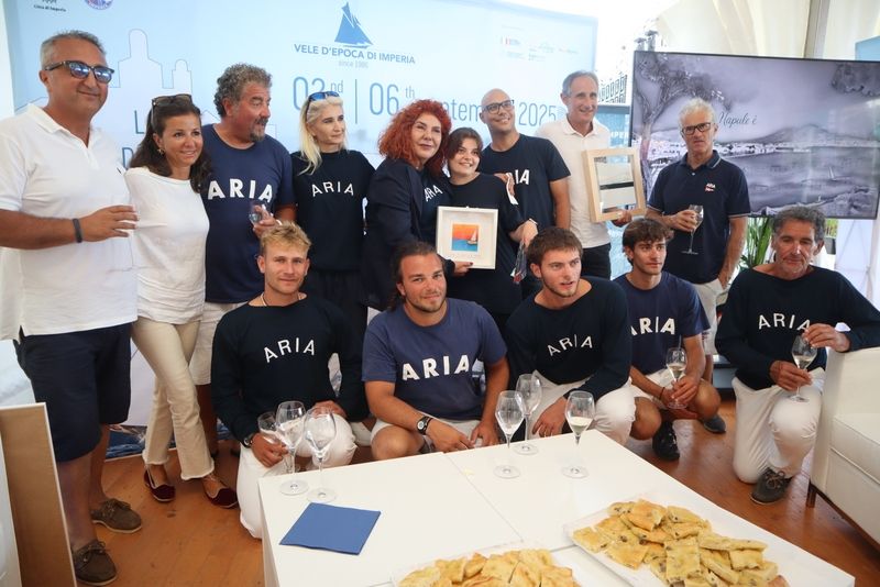 Aria, doppia vittoria alle Vele d’Epoca di Imperia