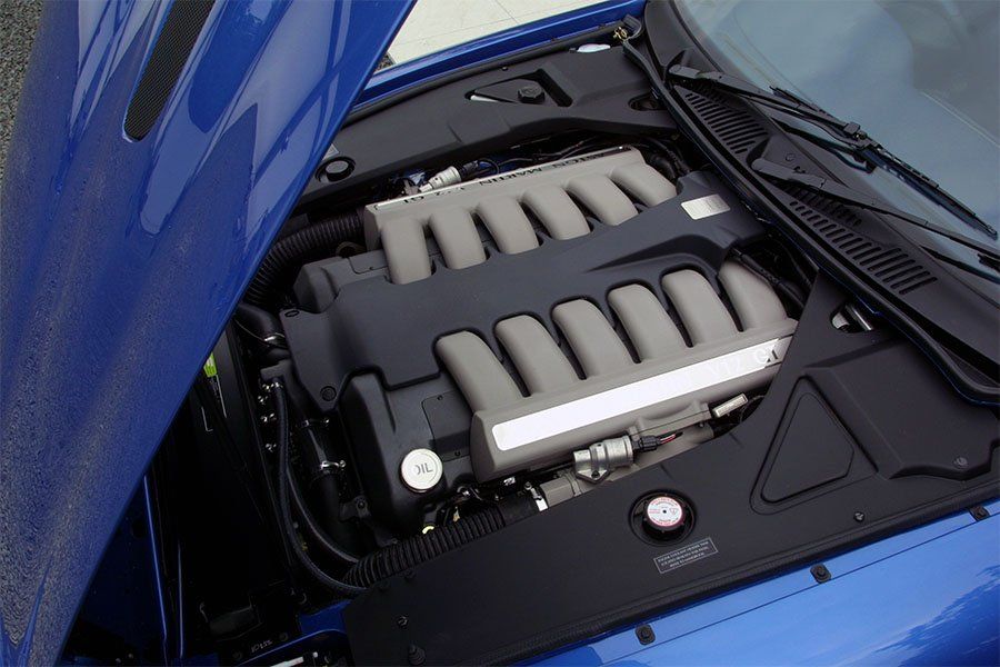 The Aston Martin DB7 GT, flagship of the DB7 series