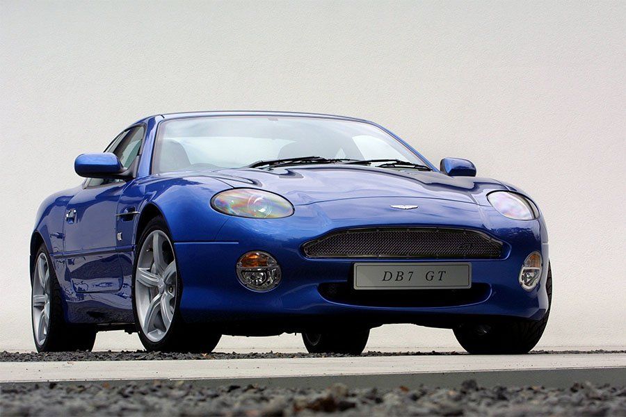 The Aston Martin DB7 GT, flagship of the DB7 series