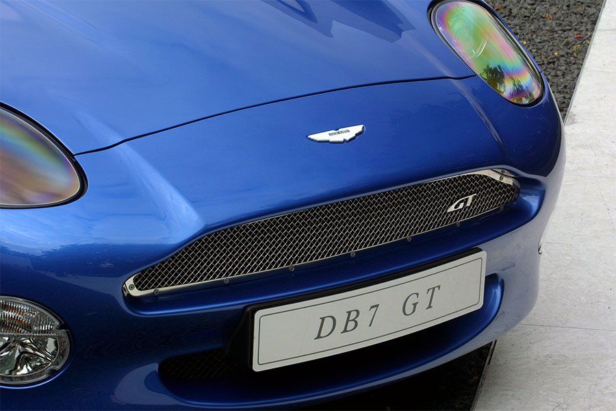 The Aston Martin DB7 GT, flagship of the DB7 series