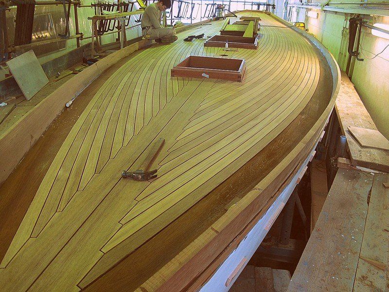 “Barbara” Vintage yacht of 1923 returns to the sea